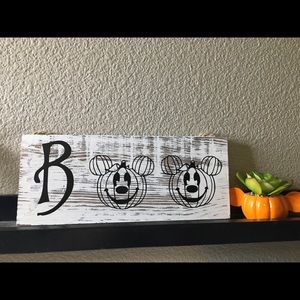 Disney Halloween Sign